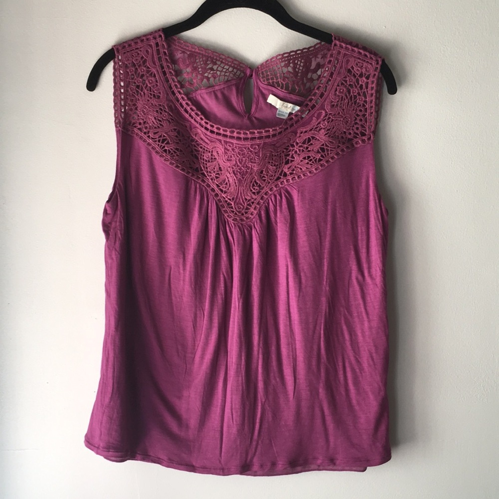 Sweet purple tank